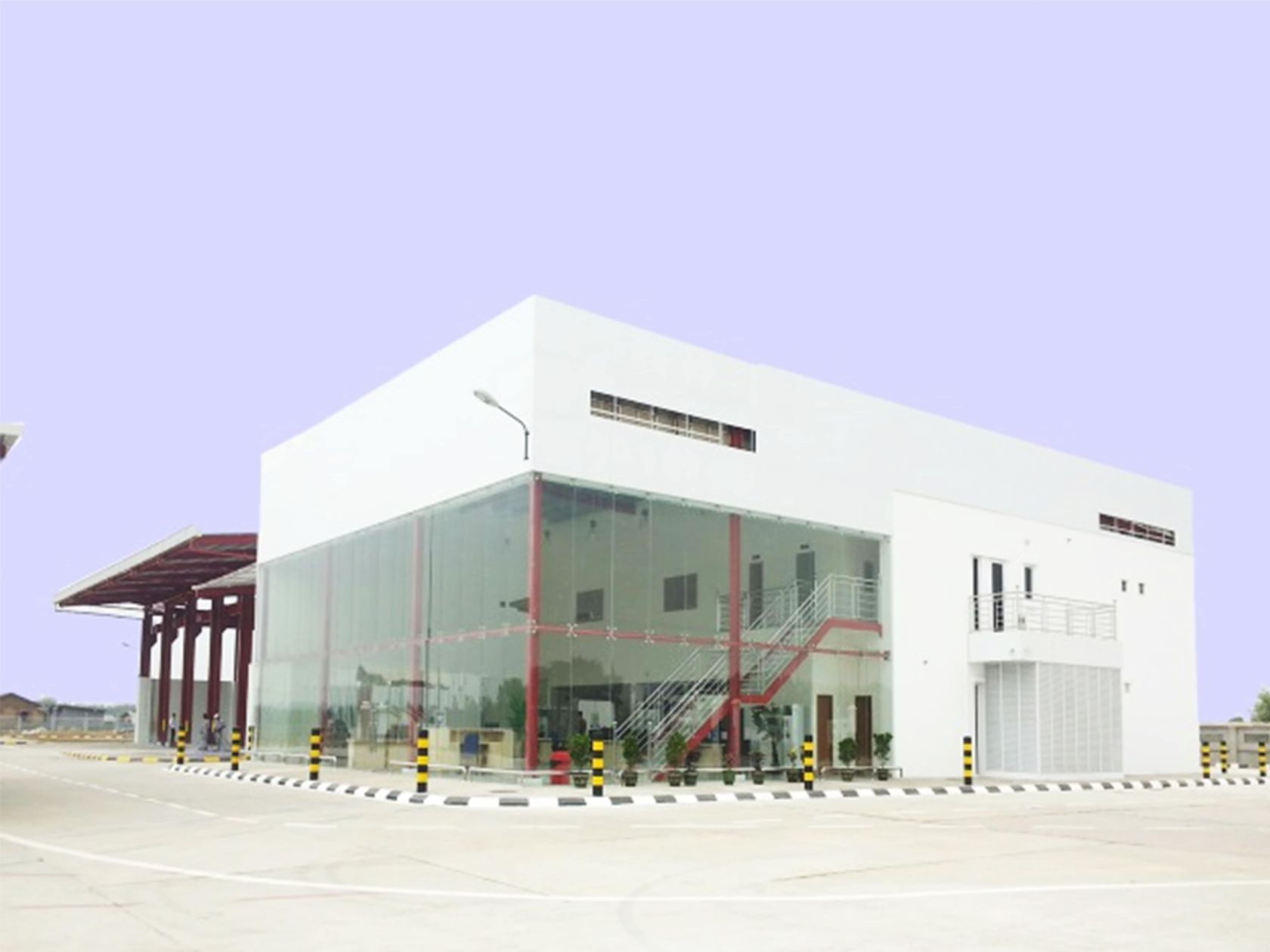 Hino Service Station industrial building